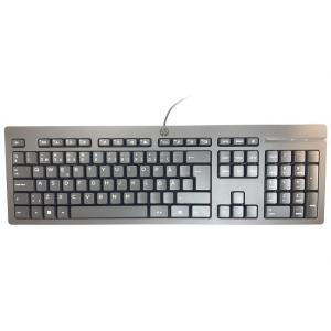 [266C9AA#ABX] HP 125 USB langallinen näppäimistö